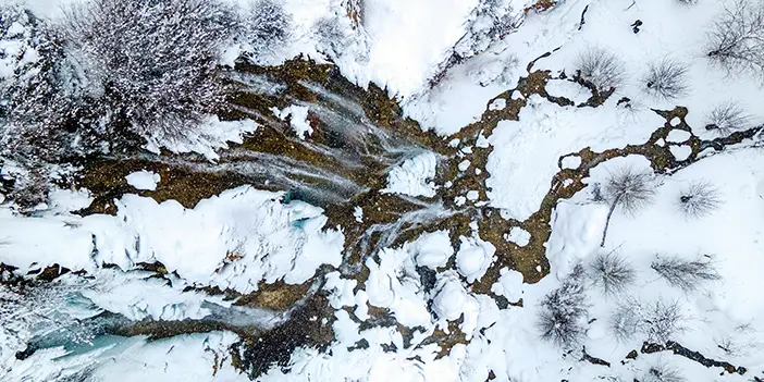 Gümüşhane ve Bayburt'ta hava sıcaklıkları sıfırın altında!