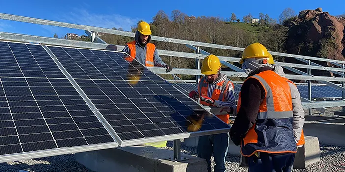 Doğu Karadeniz'de dere kenarlarına artık HES yerine GES kuruluyor