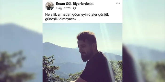 Trafik kazasında hayatını kaybetmişti! Sosyal medya paylaşımı dikkat çekti