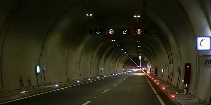 Eğribel Geçidi'nde çift tüplü tünelle kesintisiz ulaşım