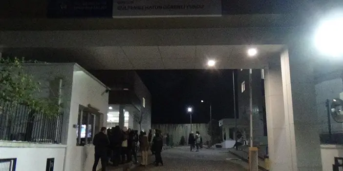 Giresun'da KYK Yurdunda asansör düştü! Facia teğet geçti