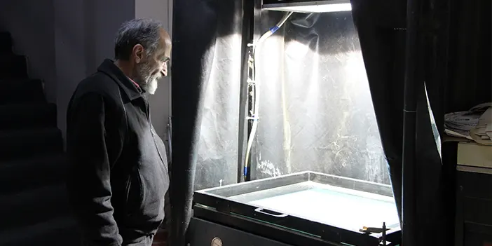 55 yıldır matbaacılık yapıyor! Çırak bulunca mesleği bırakacak