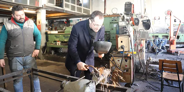 Başkan Ekim'e Akçaabat'ta destek! "Tarlada izi olmayanın harmanda yüzü olmaz"