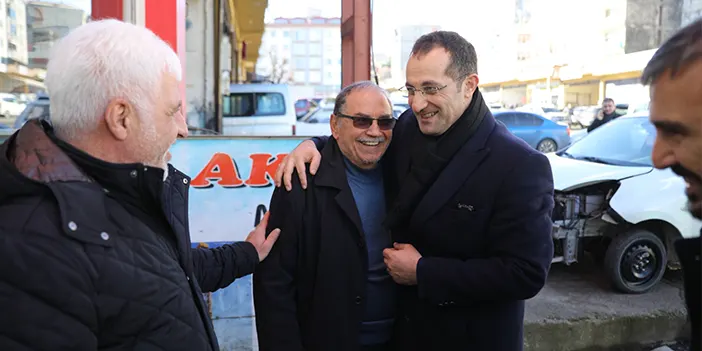 Başkan Ekim'e Akçaabat'ta destek! "Tarlada izi olmayanın harmanda yüzü olmaz"