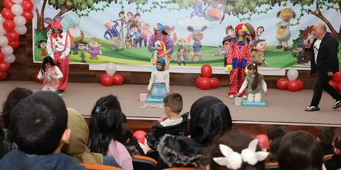 Bayburt Belediyesi çocukların yüzünü güldürdü