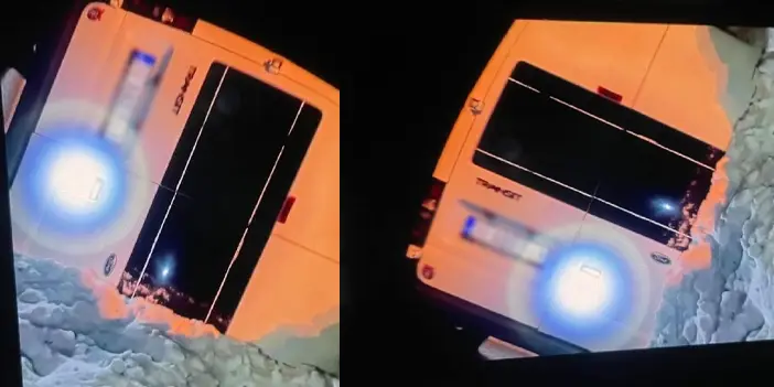 Minibüsün üzerine çığ düştü! Ölü ve yaralılar var