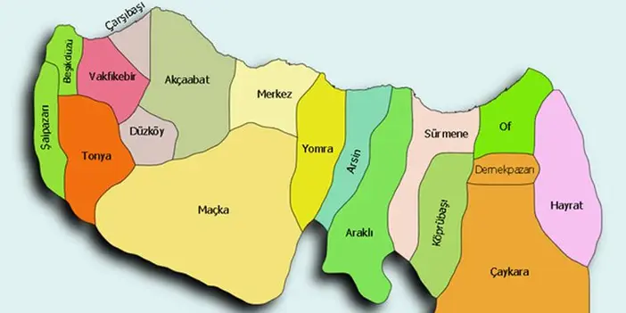Trabzon'un ilçeleri nerelerdir? Trabzon'un İlçeleri: Karadeniz'in İncisi ve Renkli Yüzleri