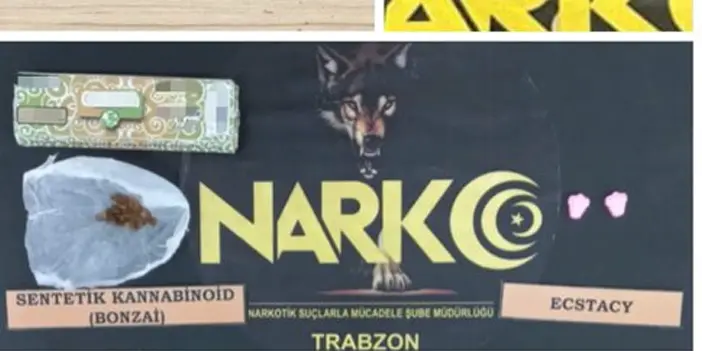 Trabzon'da emniyetten uyuşturucuya geçit yok! 5 şahıs yakalandı