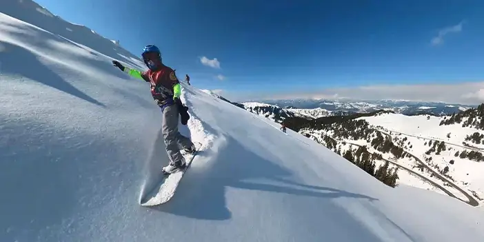 Snowboard tutkunlarının yeni gözdesi bu park oldu