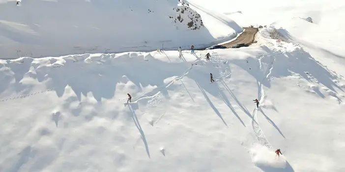 Snowboard tutkunlarının yeni gözdesi bu park oldu