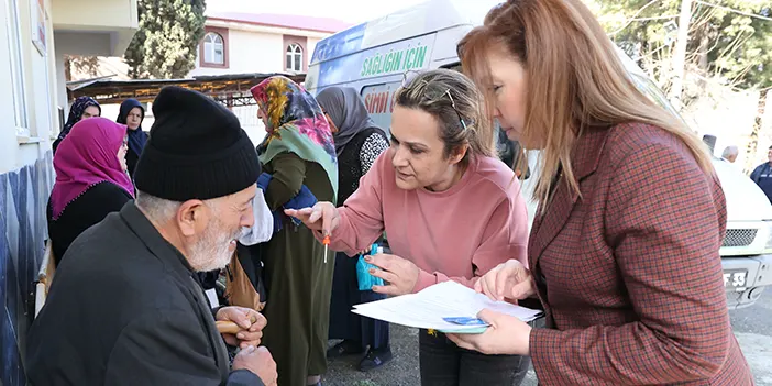 Samsun'da mobil araçlarla kanser taraması yapılıyor