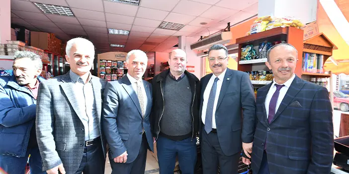 Başkan Genç Çaykara'da vatandaşlarla buluştu! "Bu işler sadece bütçemizle olacak işler değil"