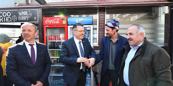 Başkan Genç Çaykara'da vatandaşlarla buluştu! "Bu işler sadece bütçemizle olacak işler değil"