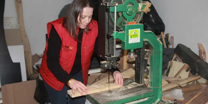 'Saliha Usta'nın yaptığı mobilyalar yurt dışından talep görüyor