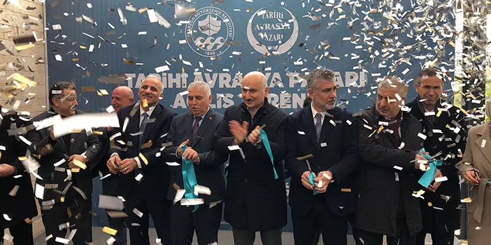 Trabzon Tarihi Avrasya Pazarı açıldı