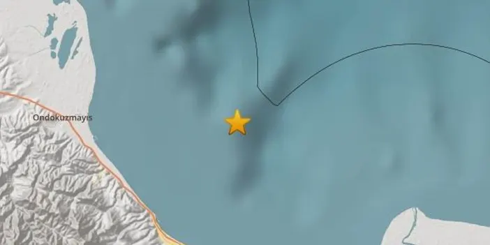 Karadeniz'de gece yarısı korkutan deprem! Vatandaşlar panik yaşadı