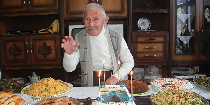 Ordu'da 100. yaşına girdi! 4 çocuğu ve 29 torunu var