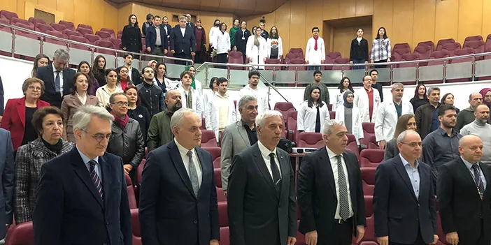 KTÜ’de Tıp Bayramı! Plaketler takdim edildi