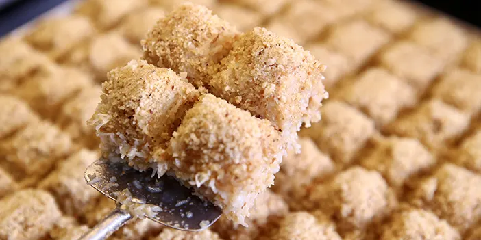 Giresun'da üretiliyor! Ramazan sofralarının vazgeçilmez tatlısı