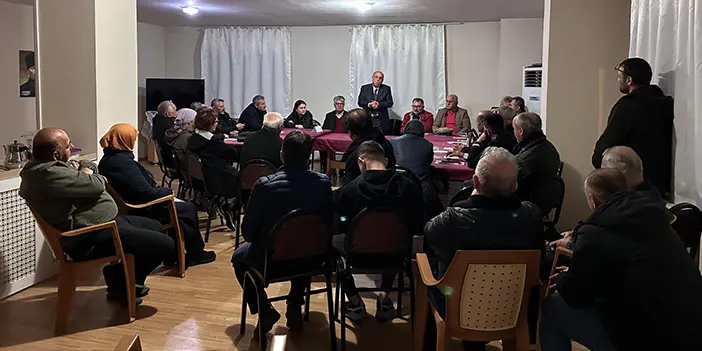 CHP Akçaabat Belediye Başkan adayı Osman Kalyoncu "Projelerimizi anlatmaya devam ediyoruz"