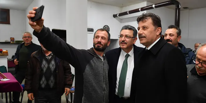 Trabzon'un kırsal mahallelerinden Başkan Genç ve Ergin Aydın'a büyük destek! 