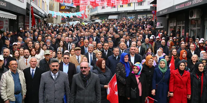 Cumhur İttifakı Şalpazarı’nda gövde gösterisi yaptı!