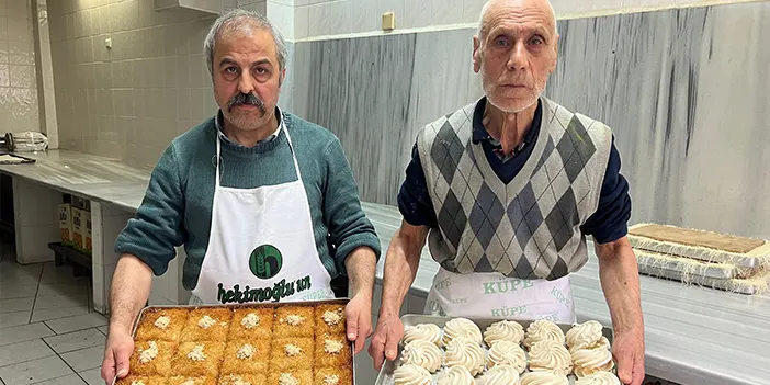 Trabzon'un son kaymaklı ustası 67 yıldır bu işi yapıyor