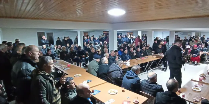 Şalpazarı Belediye Başkan Adayı Faruk Beldüz, baba ocağında coşkuyla karşılandı