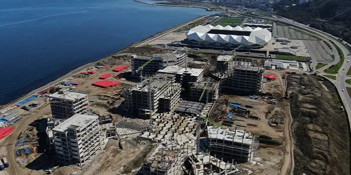 Trabzon İl Sağlık Müdürü açıkladı! Şehir Hastanesi’nin kaba inşaatı tamamlandı