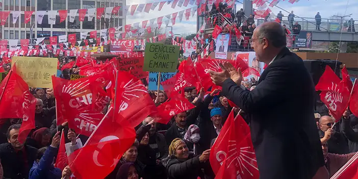 CHP’den Akçaabat’ta miting! "Parti değil kişi ve proje seçimi"