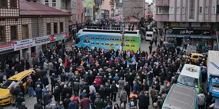 AK Parti Trabzon Büyükşehir Belediye Başkan adayı Ahmet Metin Genç "Sürmene'den güçlü çıkmak istiyoruz"