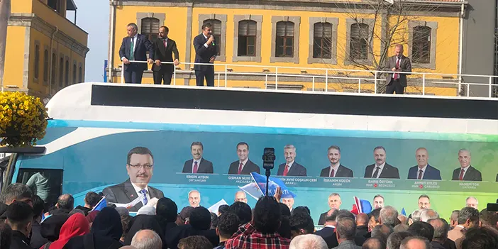 AK Parti Trabzon’da miting düzenliyor