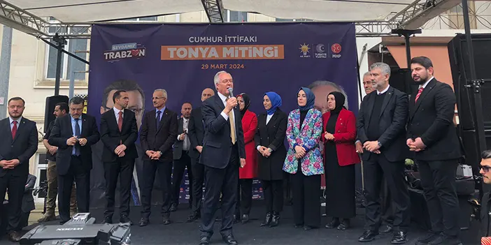 Bakan Uraloğlu Trabzon’da! "İnşallah sandıkları patlatacağız"