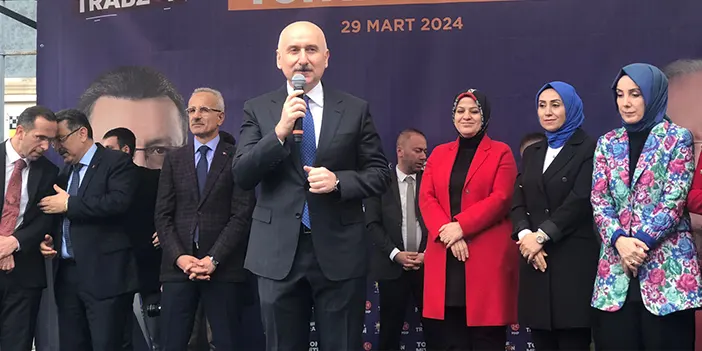 Bakan Uraloğlu Trabzon’da! "İnşallah sandıkları patlatacağız"