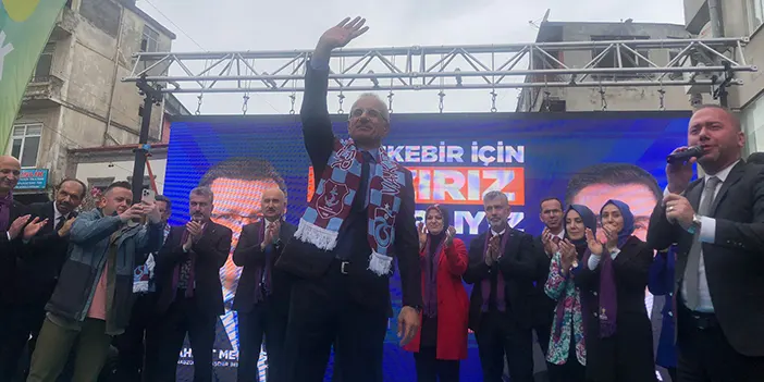 Bakan Uraloğlu Trabzon’da! "İnşallah sandıkları patlatacağız"