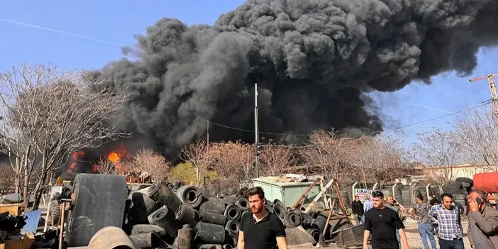 Başkentte büyük yangın! Çok sayıda ekip sevk edildi