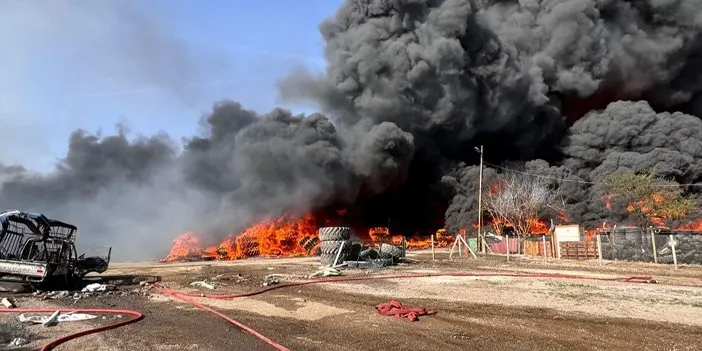 Başkentte büyük yangın! Çok sayıda ekip sevk edildi
