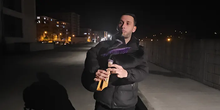 Artvin'de ilginç gelenek! Ramazan davulcusu değil Ramazan tulumcusu