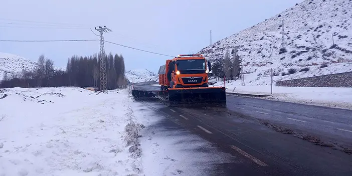 Bölgemizin yüksek kesimlerinde karla mücadele sürüyor