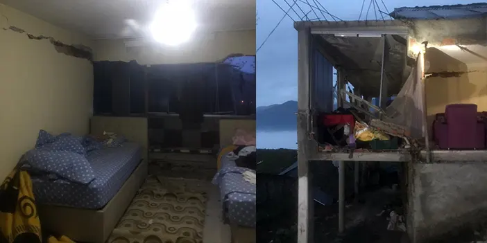 Trabzon'da tüpten kaynaklı patlama! 1 kişi yaralandı