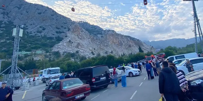 Teleferik kabini düştü! Ölü ve yaralılar var