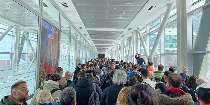 Sarp Sınır Kapısı'nı bayram tatilinde kullanan yolcu sayısı belli oldu