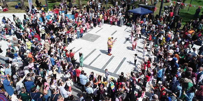 Akçaabat'ta çocuklar için 23 Nisan şenlikleri