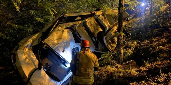 İstanbul'da feci kaza! Çarpmanın etkisiyle camdan fırladı