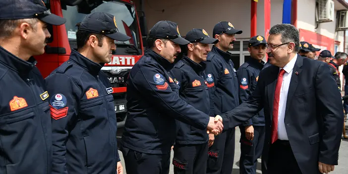 Başkan Genç 24 AKUT Trabzon personeline sertifikalarını takdim etti