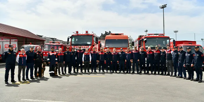 Başkan Genç 24 AKUT Trabzon personeline sertifikalarını takdim etti