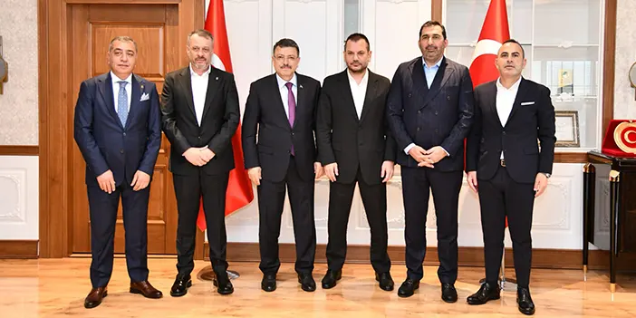 Trabzonspor Başkanı Doğan’dan Başkan Genç’e ziyaret