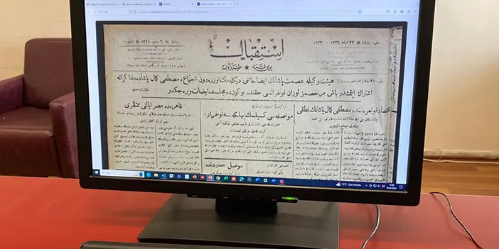 'İstikbal Gazetesi' KTÜ akademisyenleri tarafından dijitalleştirildi