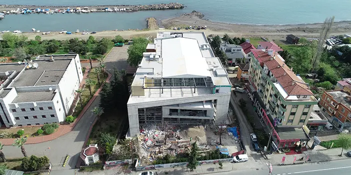 Akçaabat'ta bir mega proje daha tamamlanmak üzere