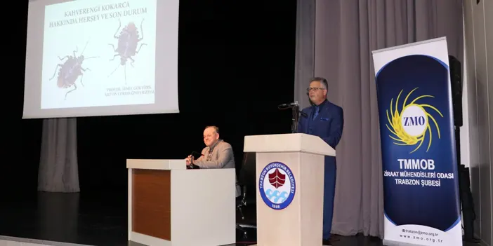 Trabzon'da kahverengi kokarca konulu konferans! Öneriler konuşuldu